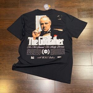 NWT! The GODFATHER x Shoe Palace Movie Promo T-Shirt Mens Size M Black